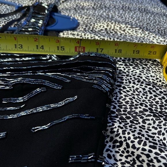 JKara Black Beaded Sleeveless Formal Top Fancy NWT 30%off w ♥️-bundle 2+items50% - Picture 7 of 8